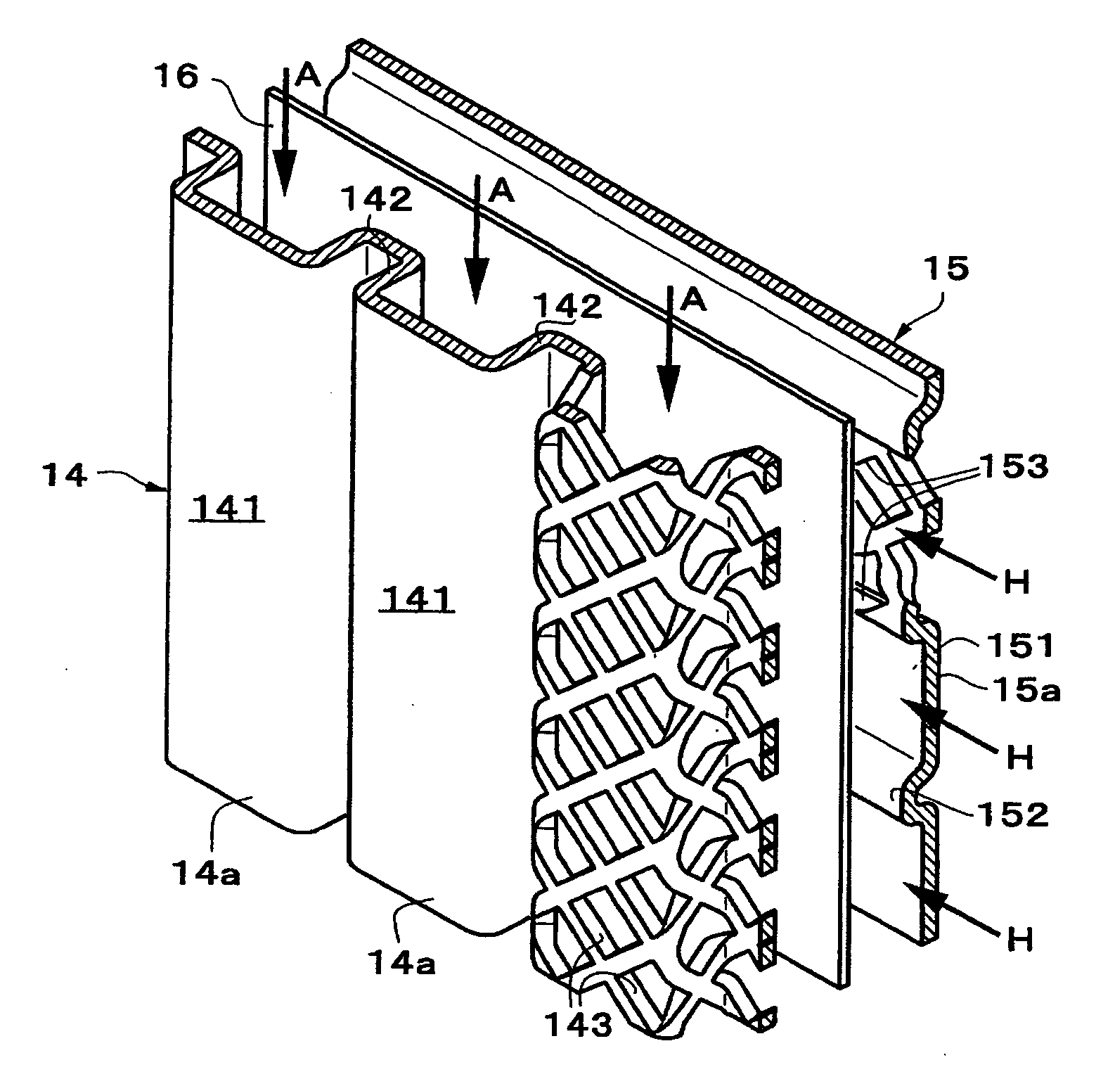 Separator and fuel cell using that separator