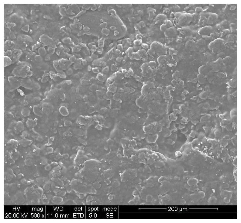 Magnesium metal air battery positive electrode catalyst and continuous coating preparation method thereof