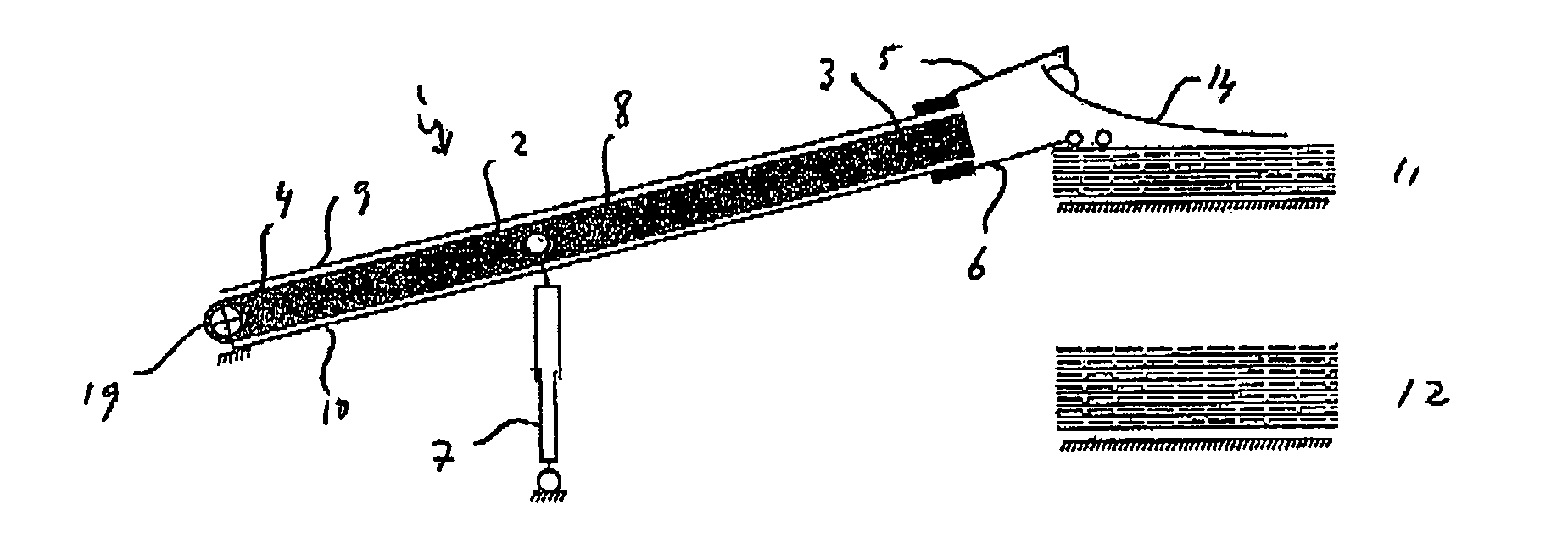 Imaging system and method for loading a printing plate