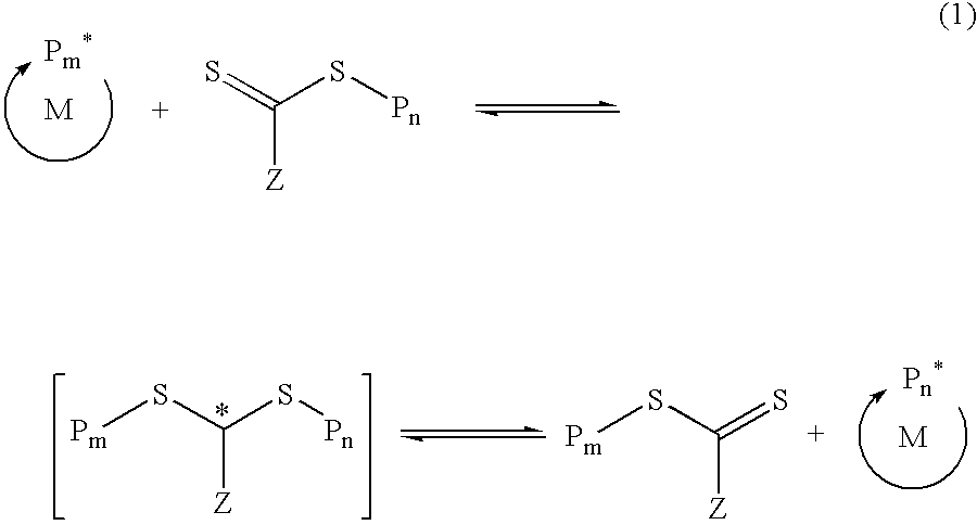 Functional trithiocarbonate RAFT agents