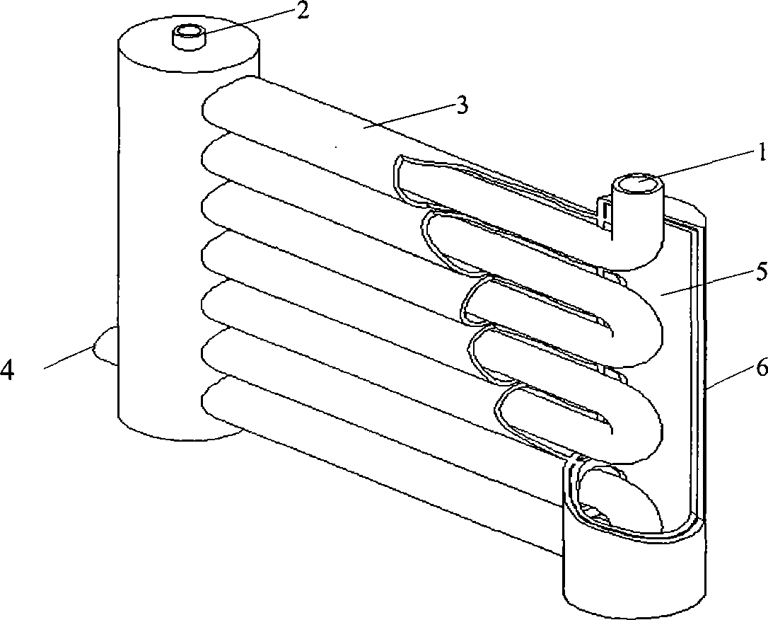 Solar molten salt sleeve pipe type steam generation method and device thereof