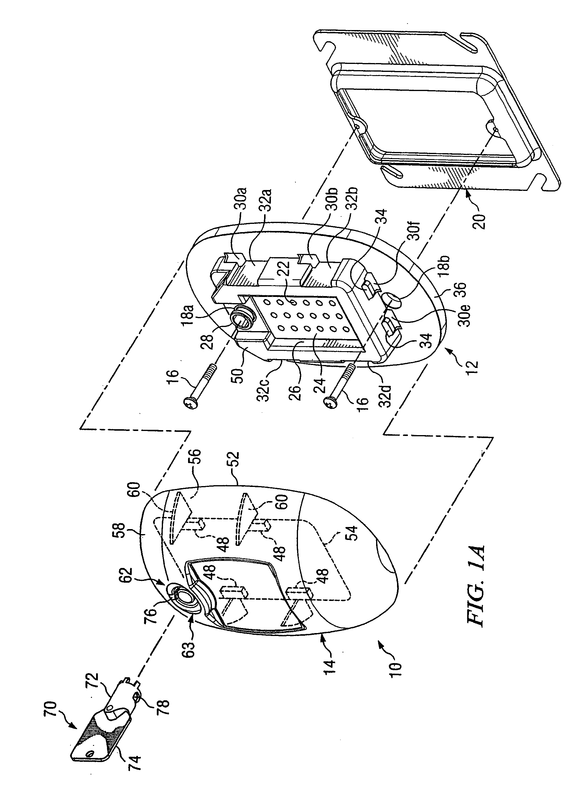 Method for protecting from unauthorized access one or more ports of a system integrated into a structure for injection of a material into one or more cavities in the structure