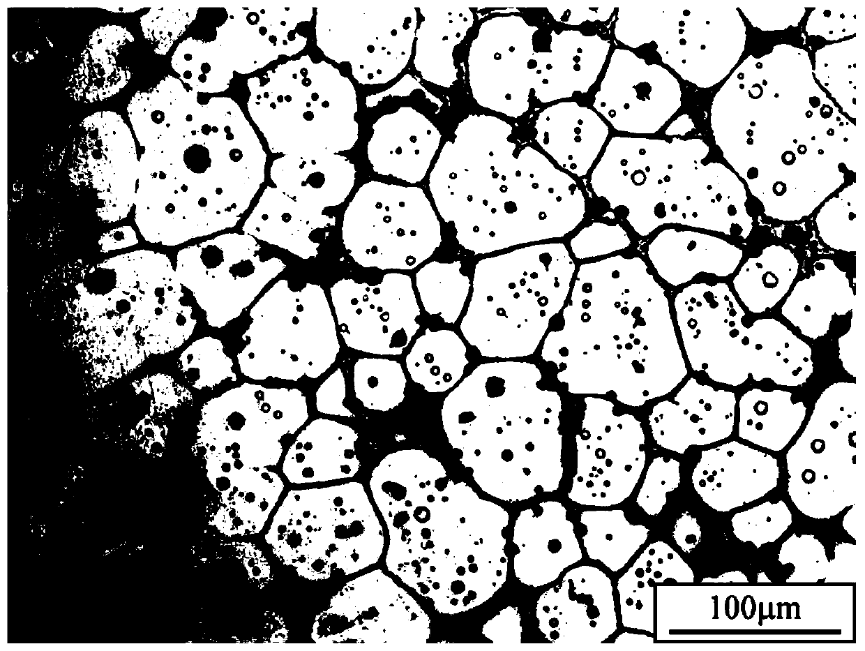 Preparation method of particle-reinforced medical magnesium-based composite material