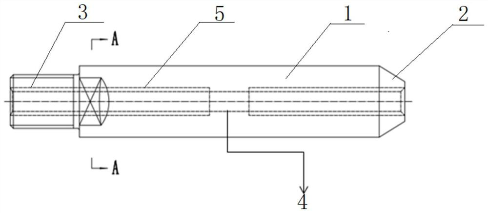 High-temperature alloy mandrel applied to planetary rolling mill for rolling copper and copper alloy and preparation method thereof