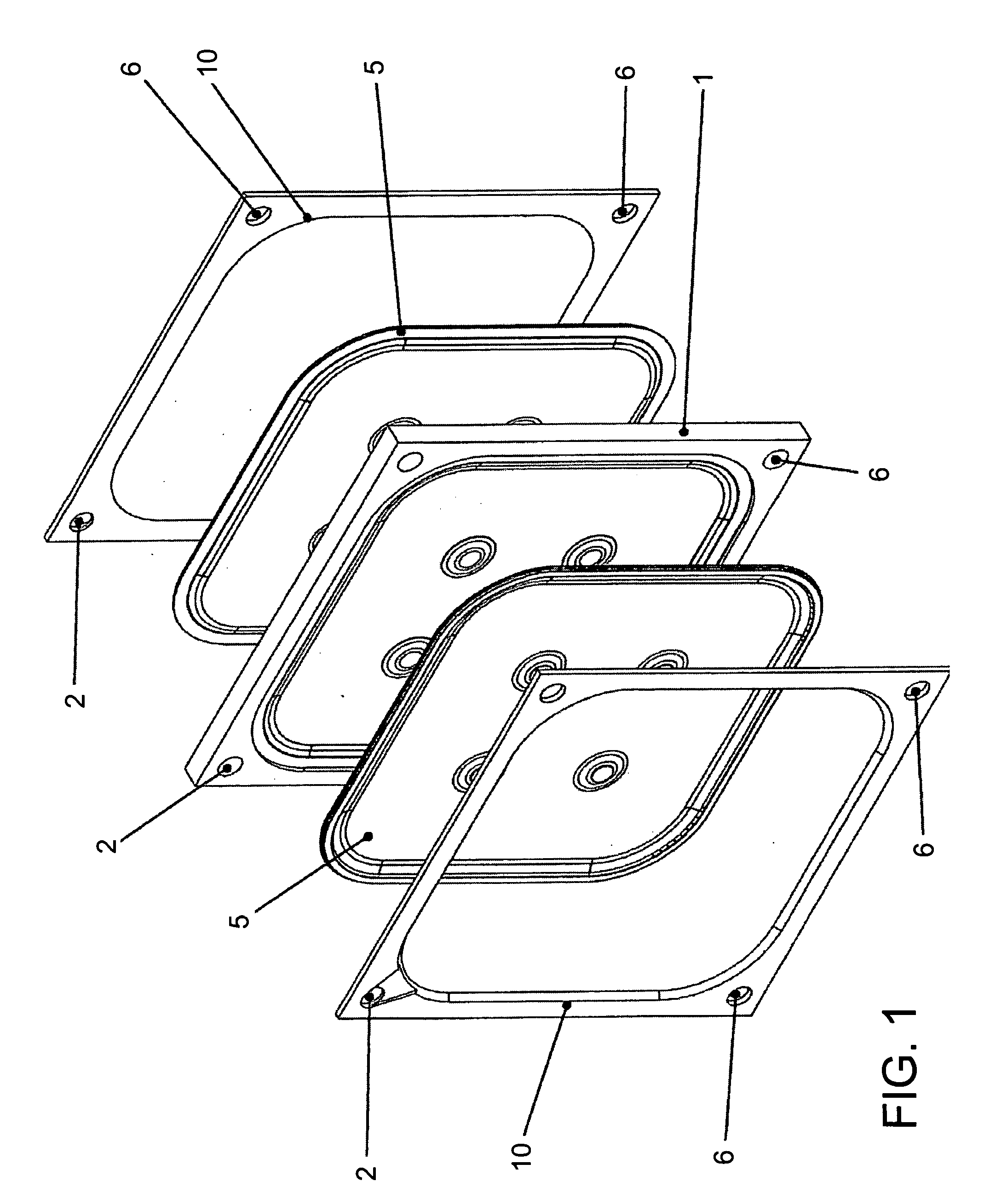 Filter plate assembly