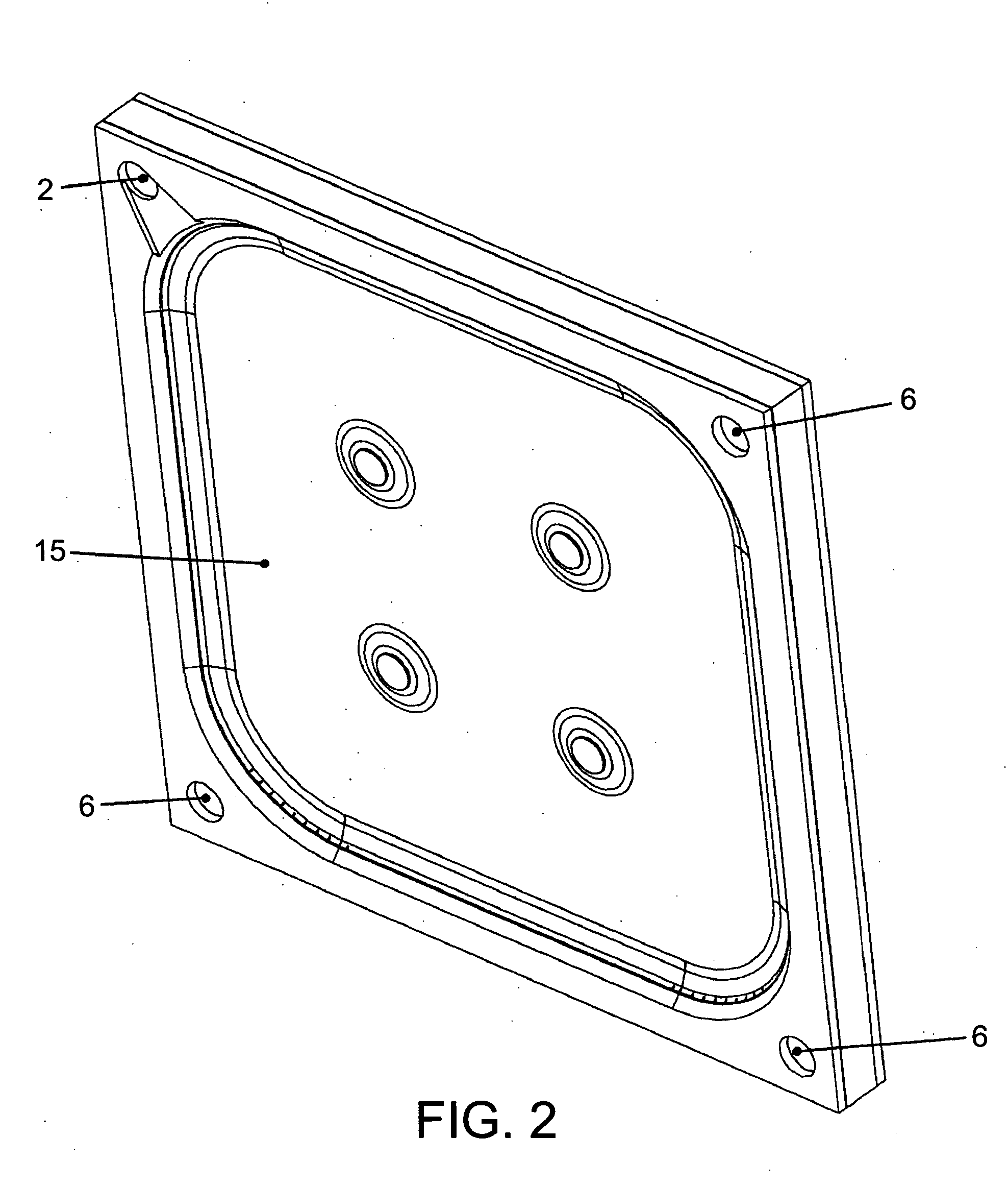 Filter plate assembly