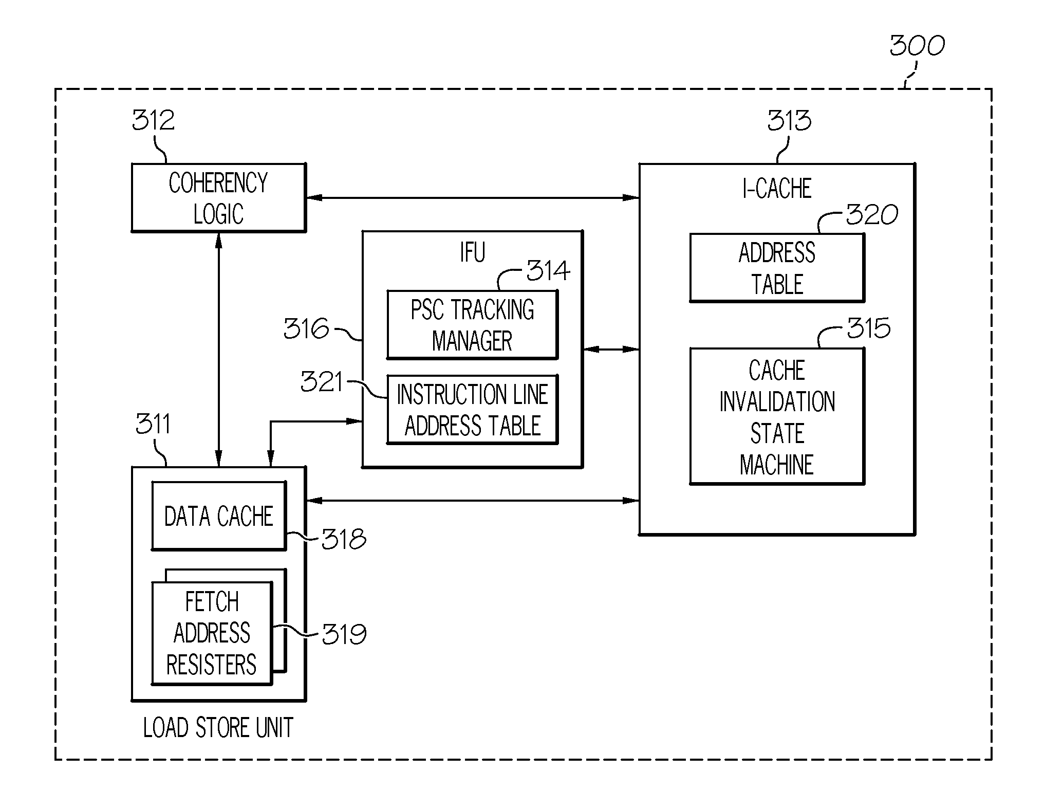 Managing cache coherency for self-modifying code in an out-of-order execution system