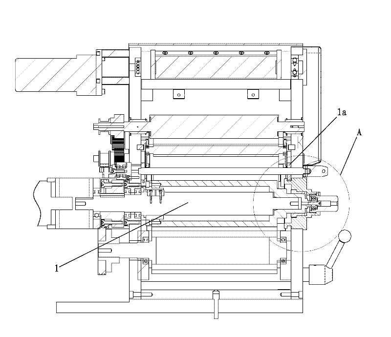 Printing unit of direct rotary machine