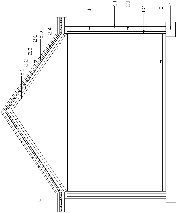 Waterproof wooden house based on assembly-type tenon-mortise connection process and manufacturing method thereof