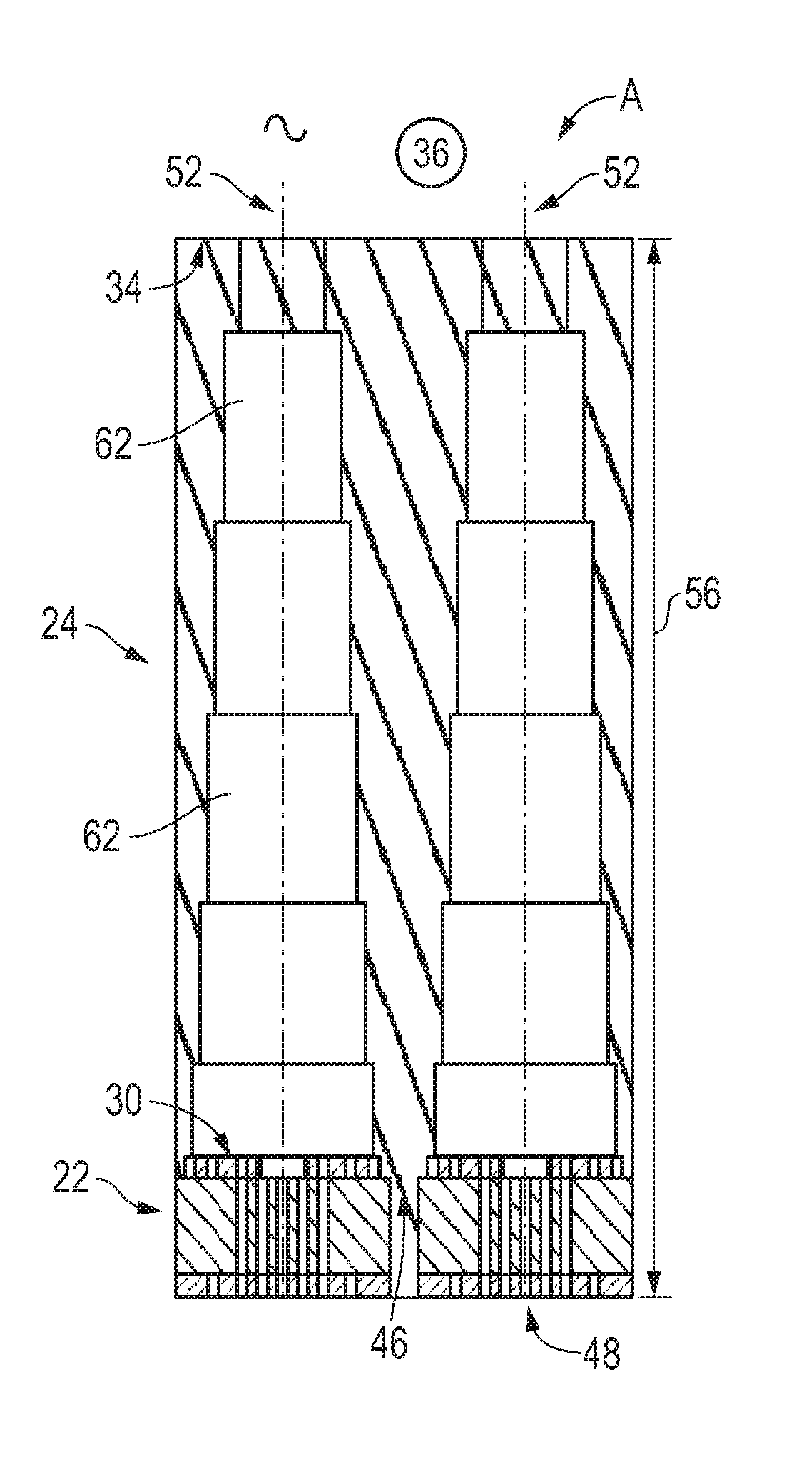 Wideband wide scan antenna matching structure using electrically floating plates