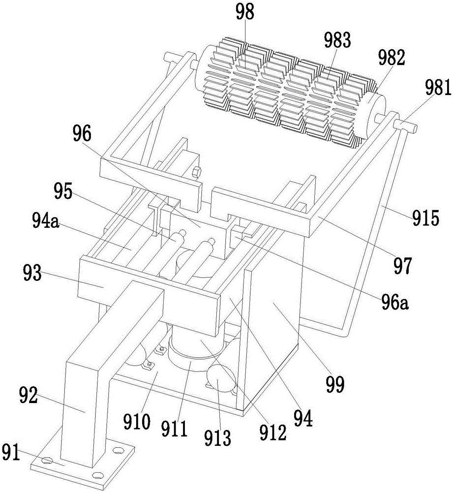 Automatic wall face plastering device for building