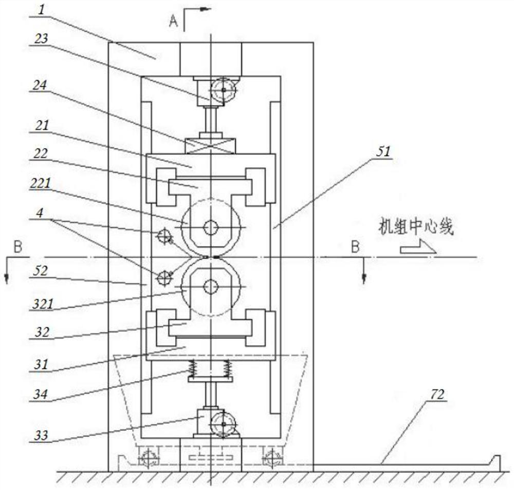 Single-roller coating machine