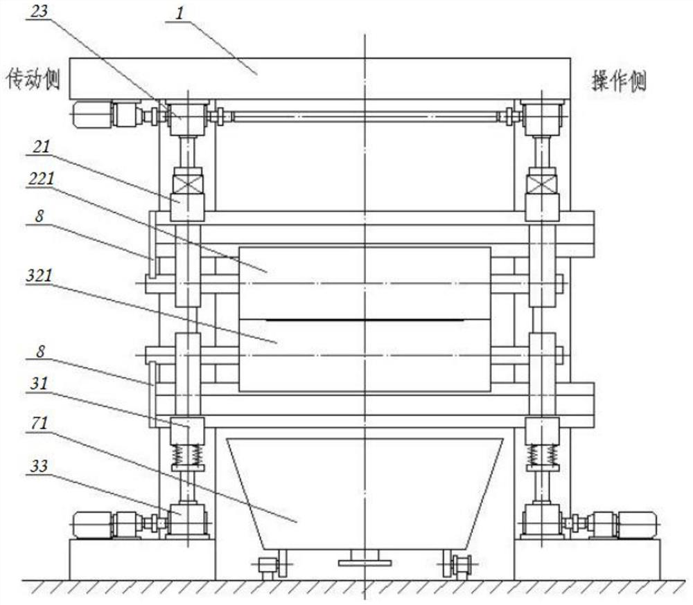 Single-roller coating machine