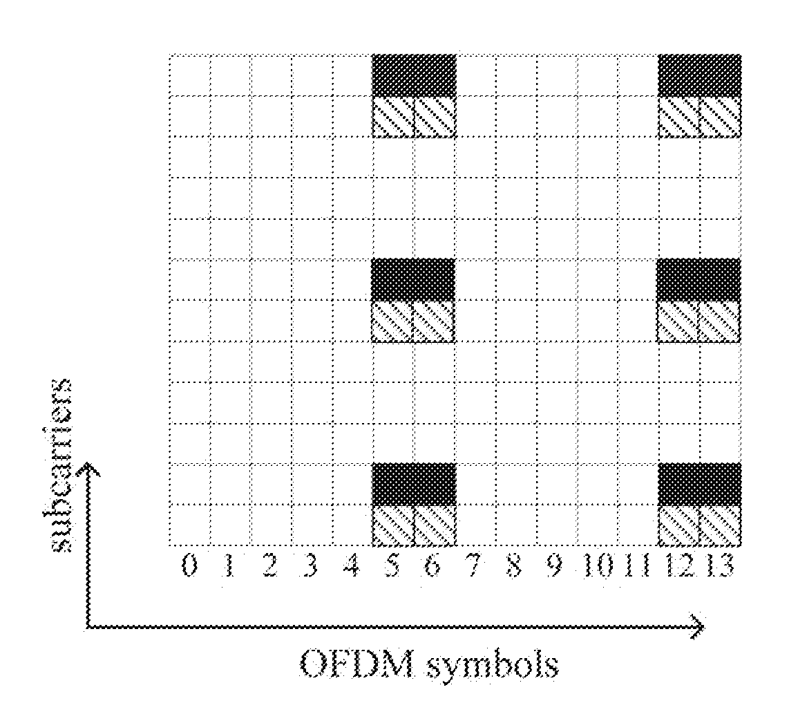 Transmission apparatus and control signal mapping method