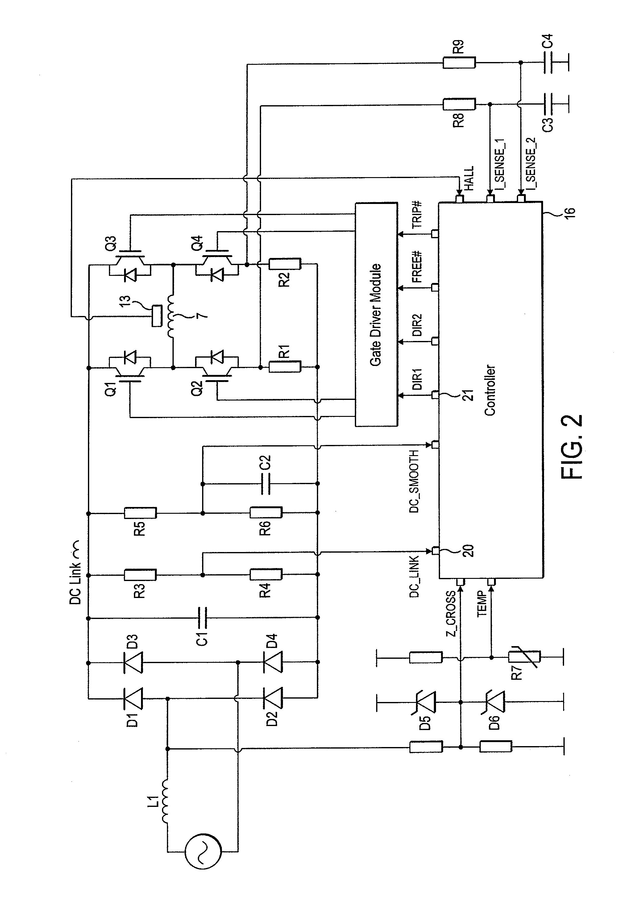 Control of a brushless motor