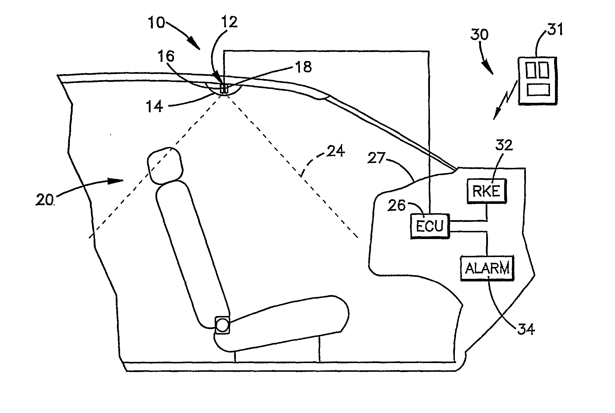 Method and apparatus for detecting intrusion and non-intrusion events
