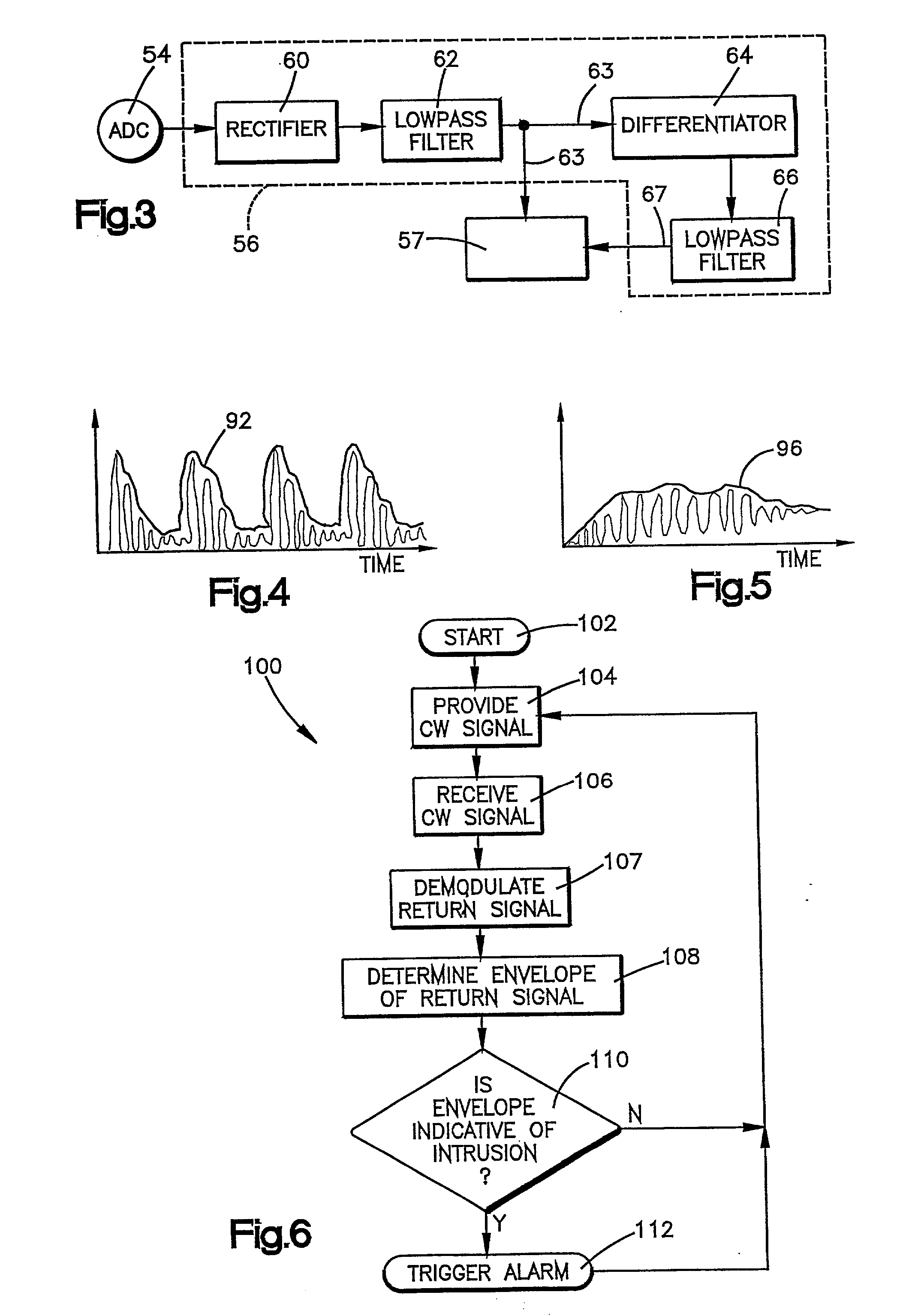 Method and apparatus for detecting intrusion and non-intrusion events