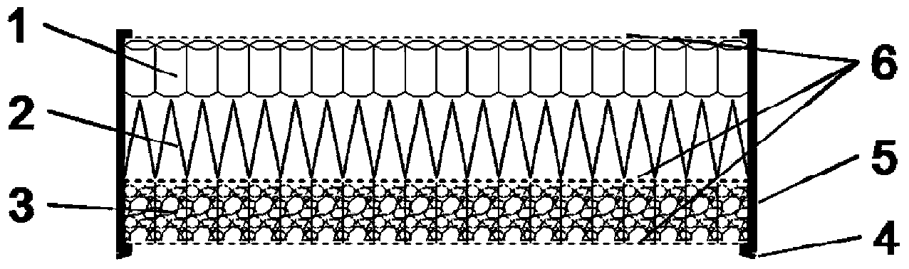 Long-life multiple-effect air conditioner filter element