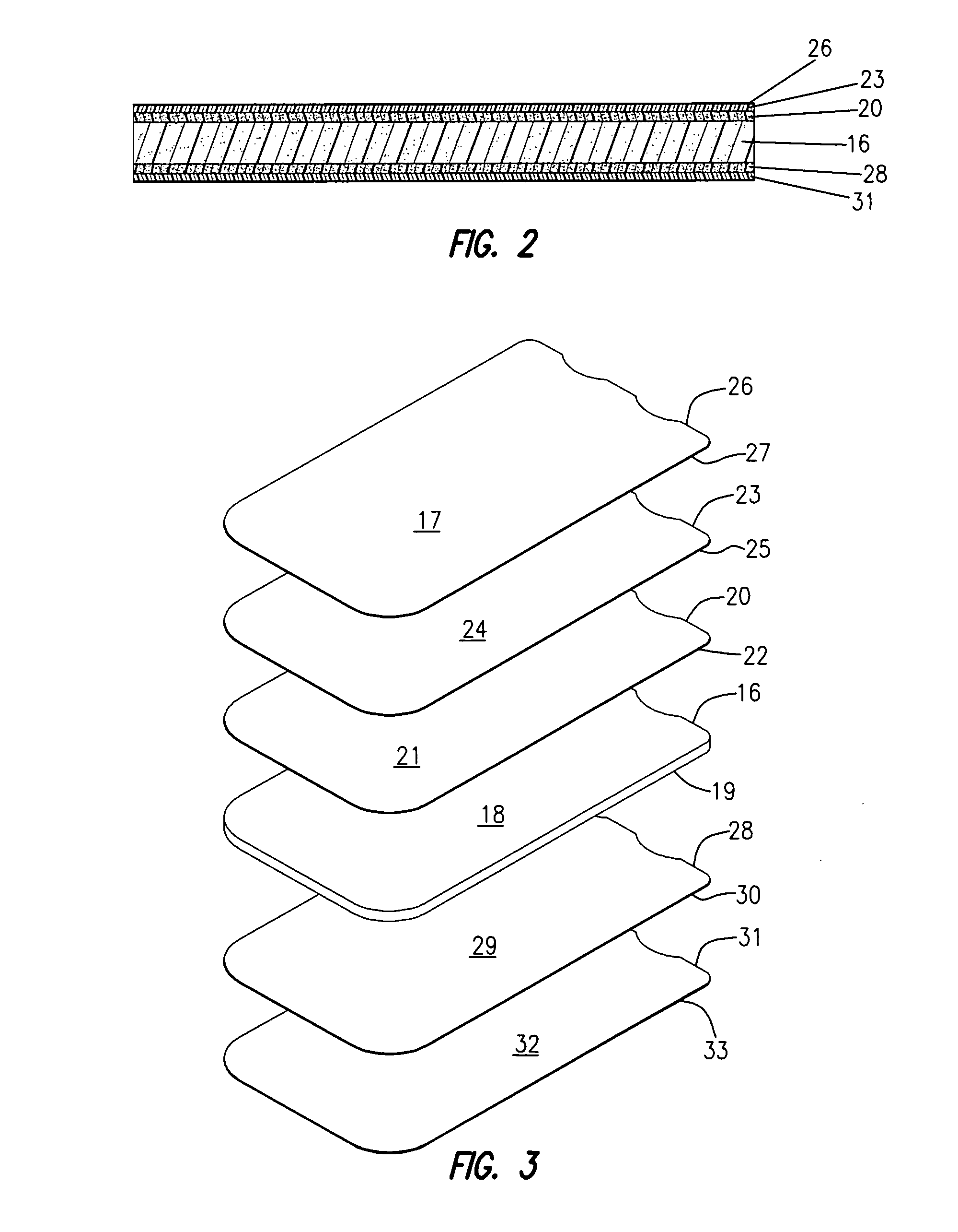 Multi-layered sports board