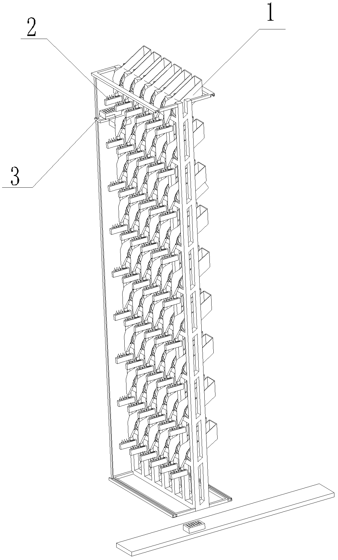 Automatic pharmacy for bottled injections