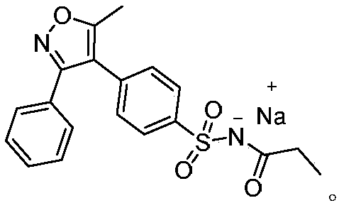 A kind of preparation method of cyclooxygenase-2 inhibitor parecoxib