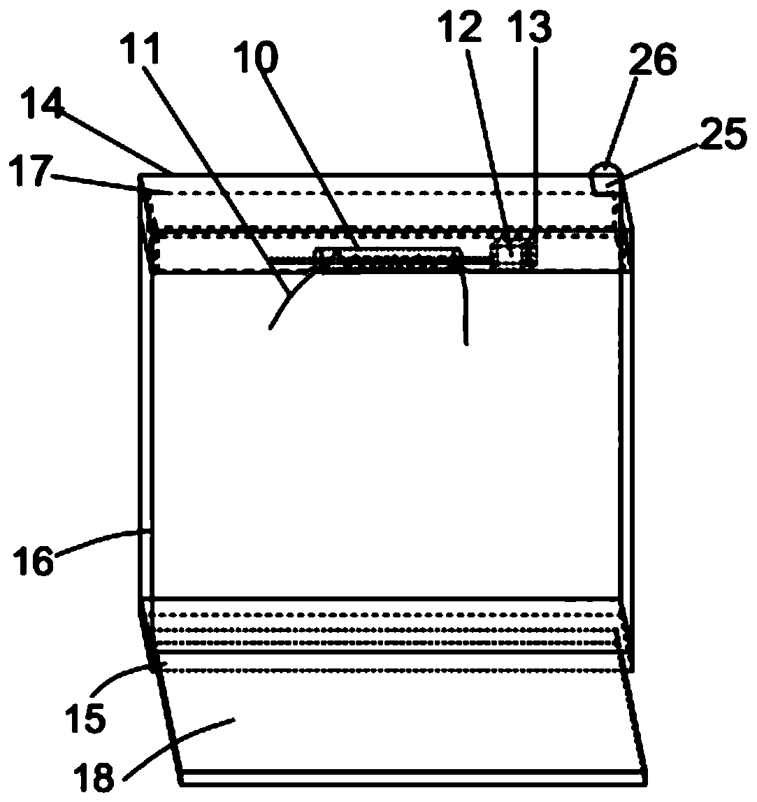 A pushable anti-theft net