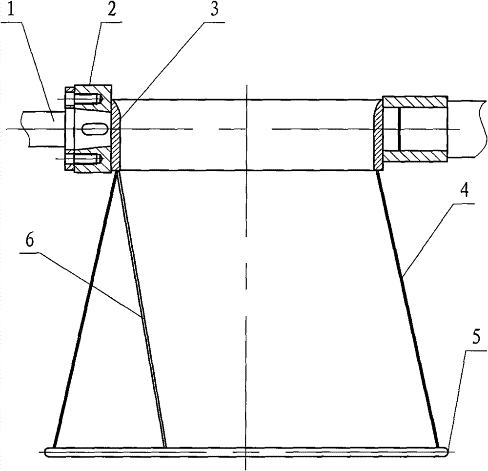 Swing cloth hopper device of airflow dyeing machine