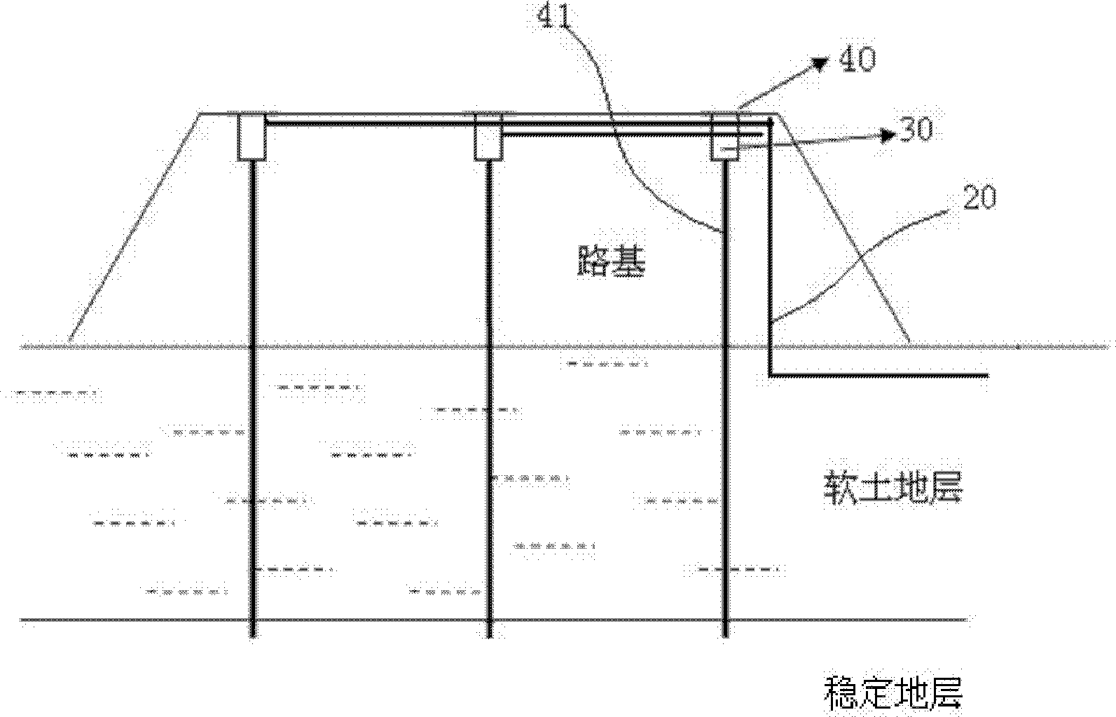 Remote automatic monitoring system for subgrade settlement and monitoring method thereof