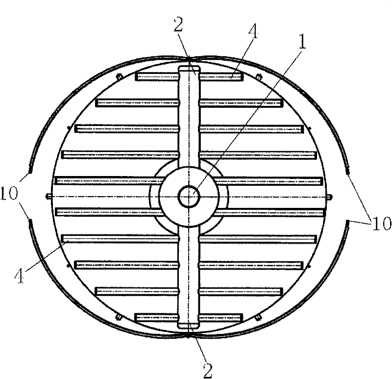 Yarn hanging device