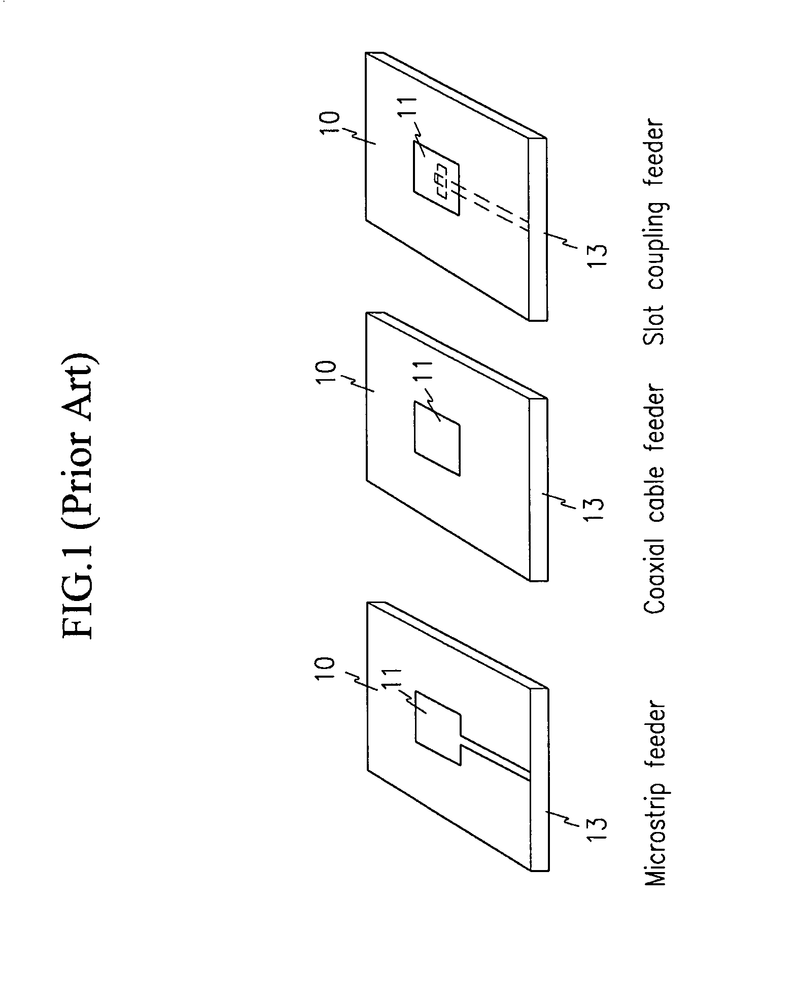 Wide band antenna for mobile communication