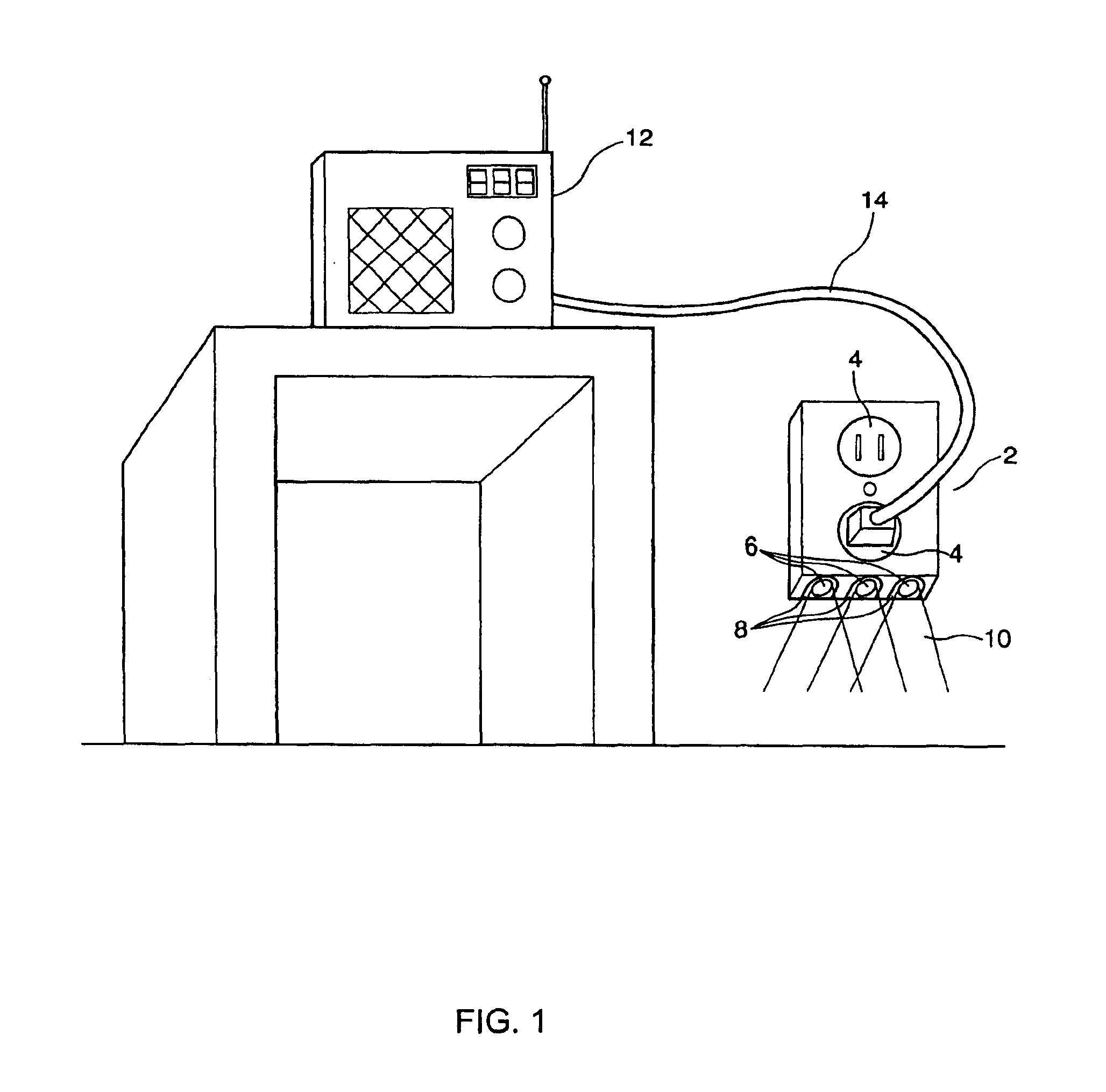 Frame assembly and light for an electrical wall conduit