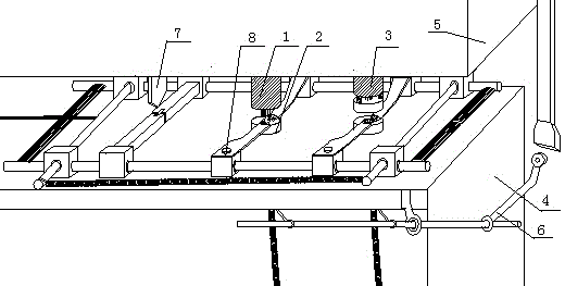 Forming and shaping integrated production device for mute bearing retainer
