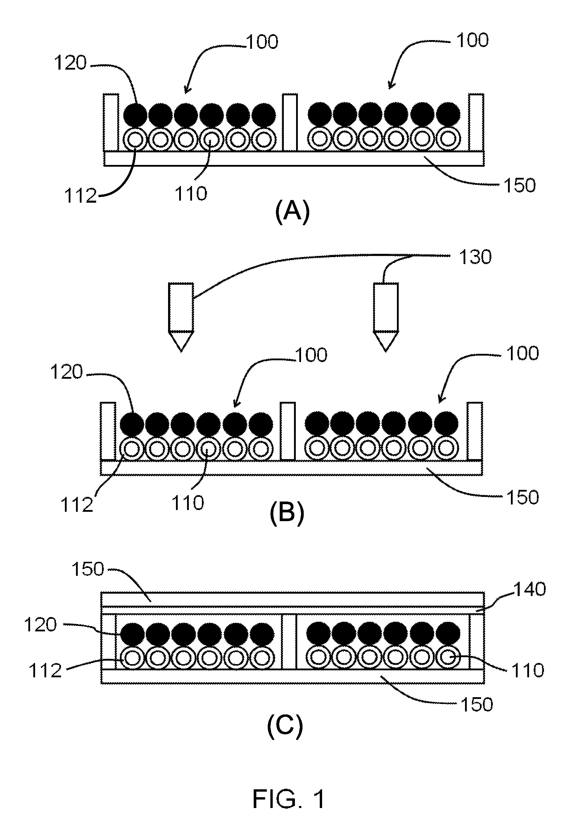 Switchable particle-based display and method of manufacturing same