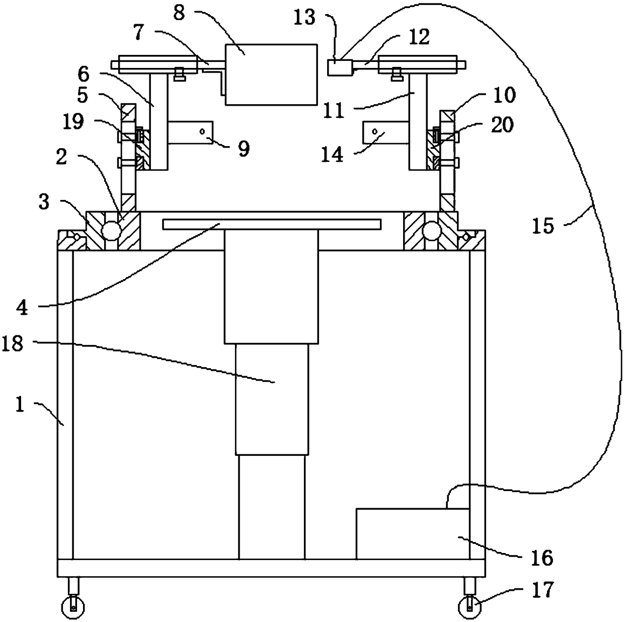 Ground feature bidirectional reflectance indoor measurement device