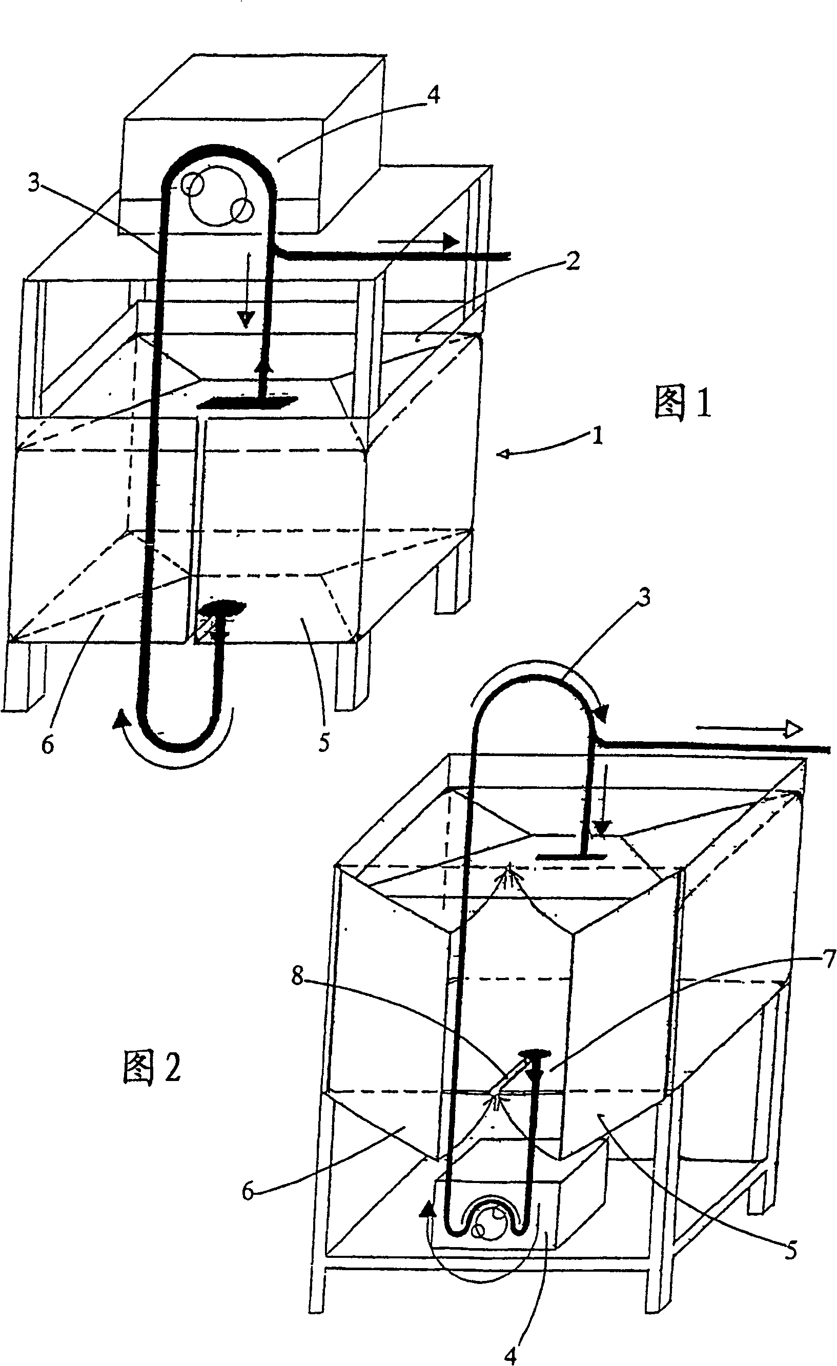 Single-use closed system for mixing, storing and homogenising liquids in clean and sterile conditions