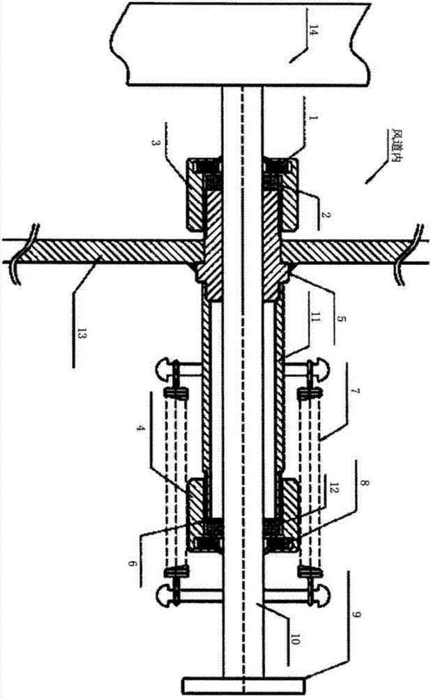 In-position mechanical feedback device for stroke switch for plug-in damper