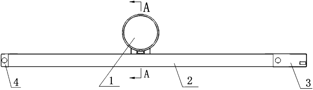 Sliding rail lamp