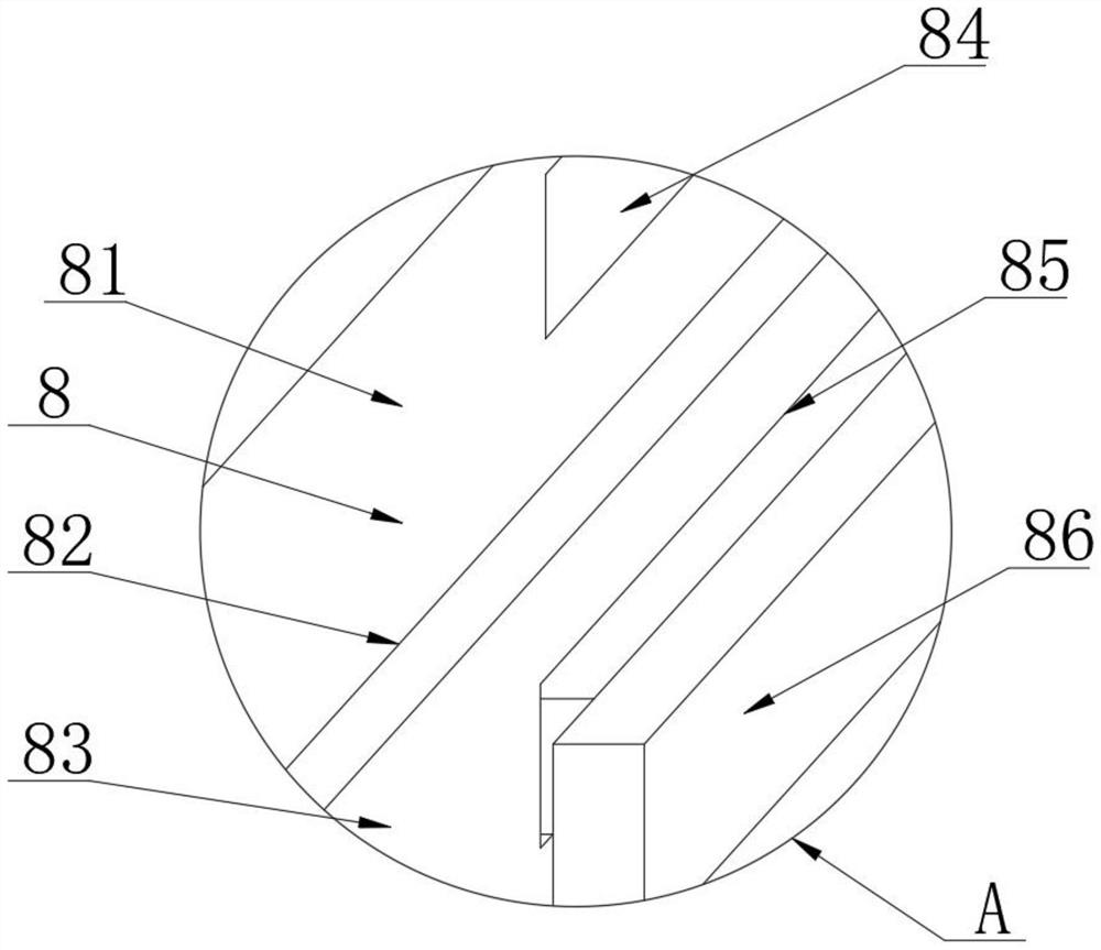 Vinasse residue-liquid rapid separation device for white spirit production