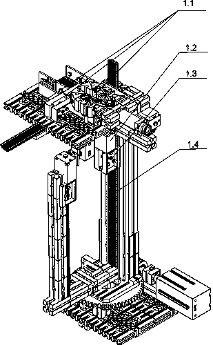 Underground type electric vehicle taking and parking system