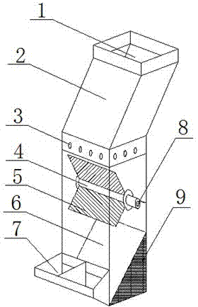 Mixer on feeding equipment and use method thereof