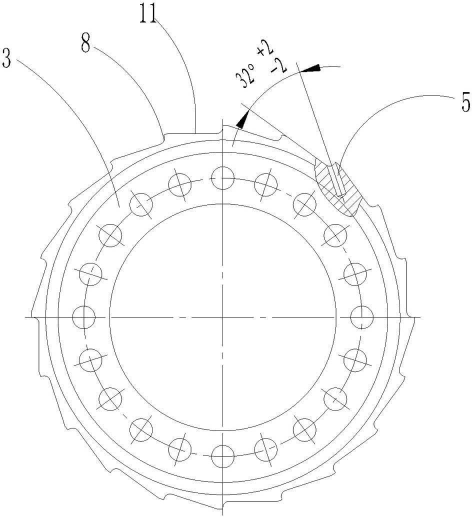 Spring resetting type overrunning clutch for energy-conservation type loader