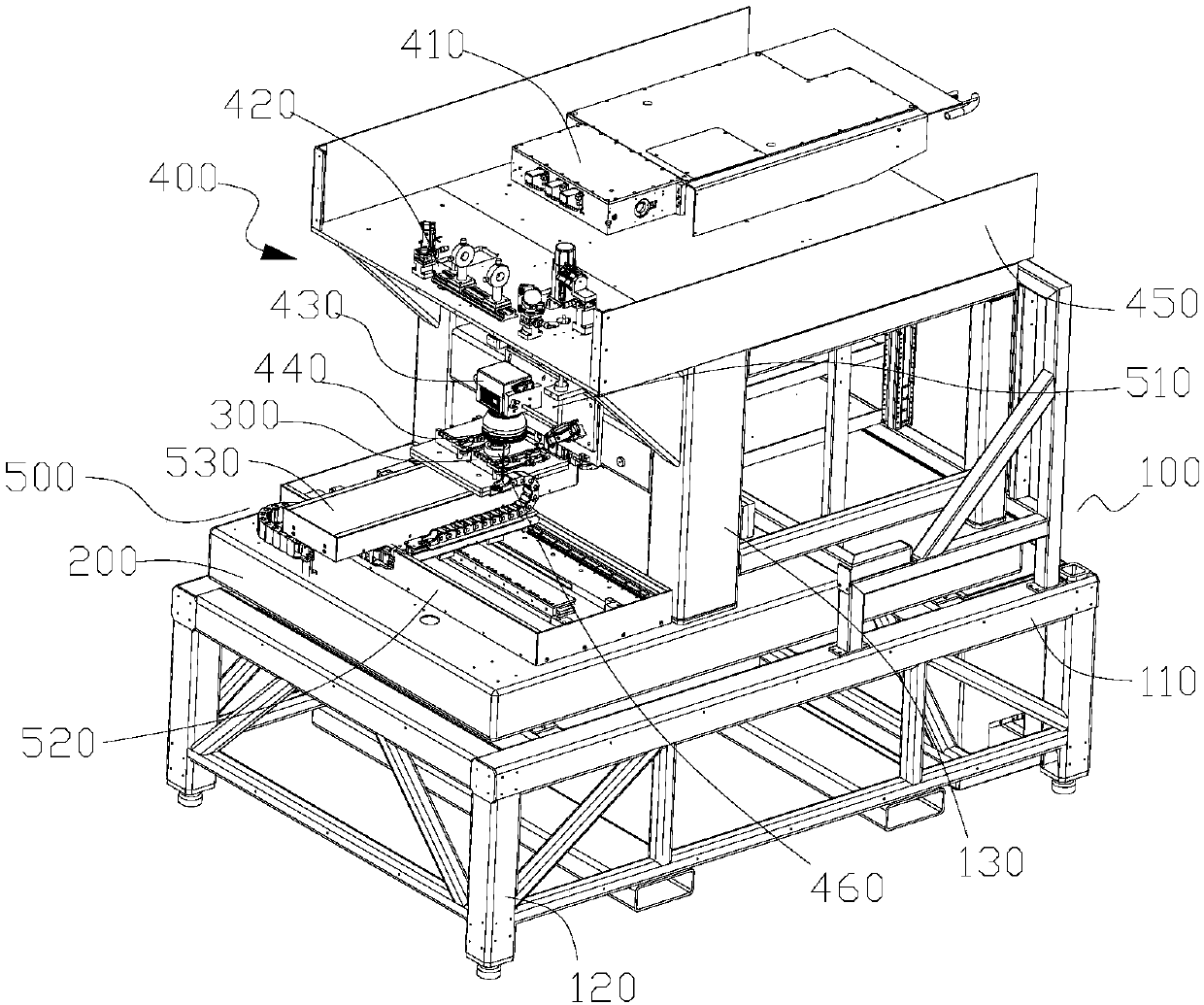 Ultrashort pulse laser processing equipment for hard and brittle materials