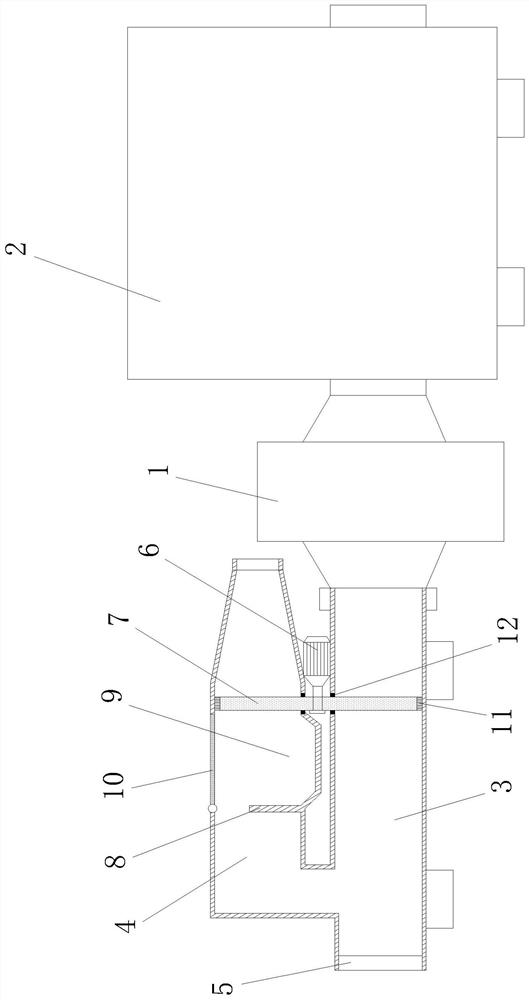 An electrostatic fume purifier capable of pre-filtering particles