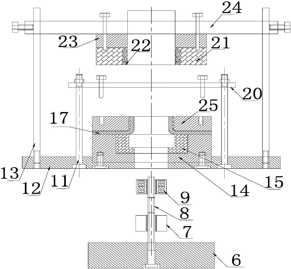 Magnetic pulse forming-based panel and pipe connection method and device