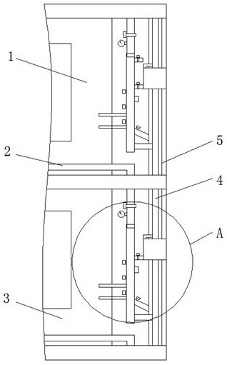 A purification device applied to floor wastewater treatment