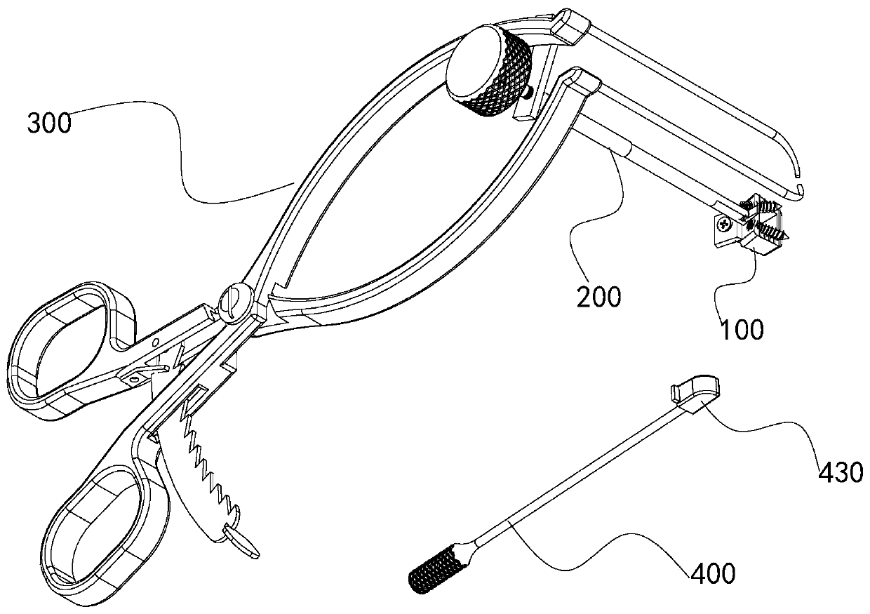 Transoral anterior atlantoaxial lateral mass embolia fusion cage system and using method thereof