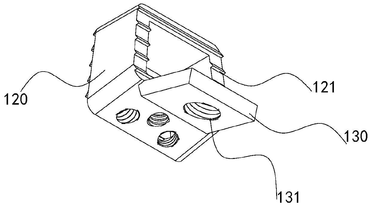 Transoral anterior atlantoaxial lateral mass embolia fusion cage system and using method thereof