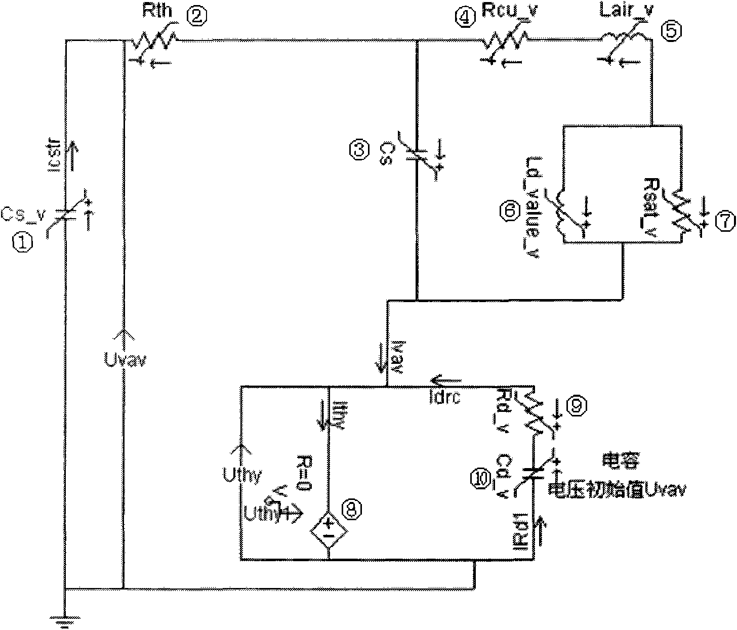 Experiment design and analysis method for most severe current stress born by thyristor used for converter valve