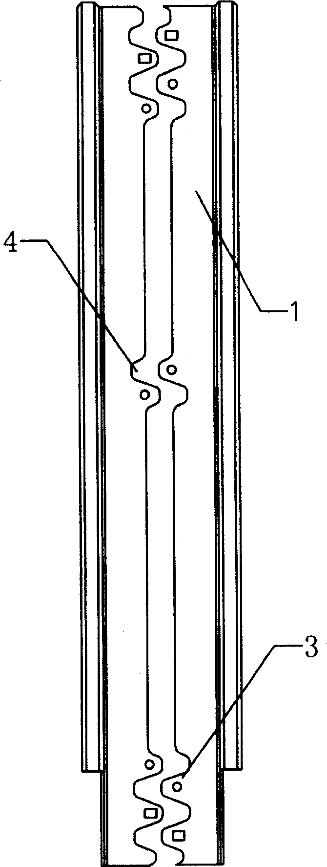 Drawer slide rail and its manufacturing method