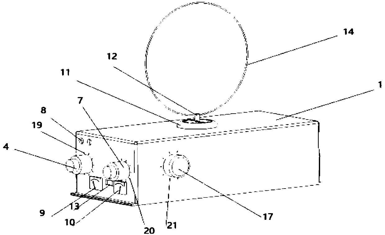 Teaching device based on resonance device in electromagnetic coupling transmission, and experiment method